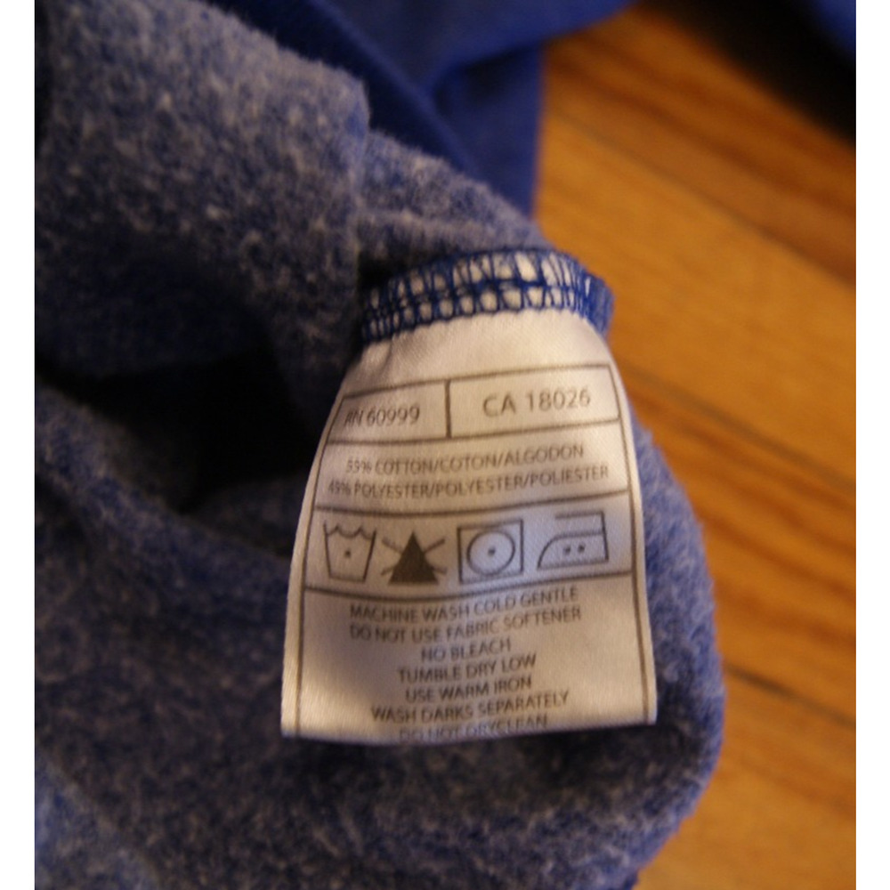 Buffalo Bills Womens Small Blue Crewneck Sweatshirt Antigua BIG Logo - Picture 4 of 8